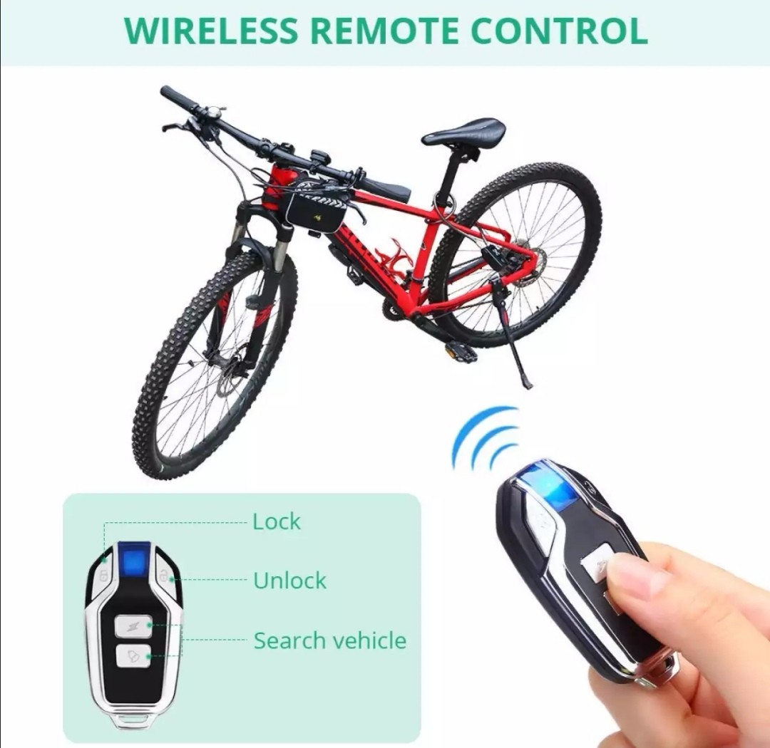 remote lock for bike