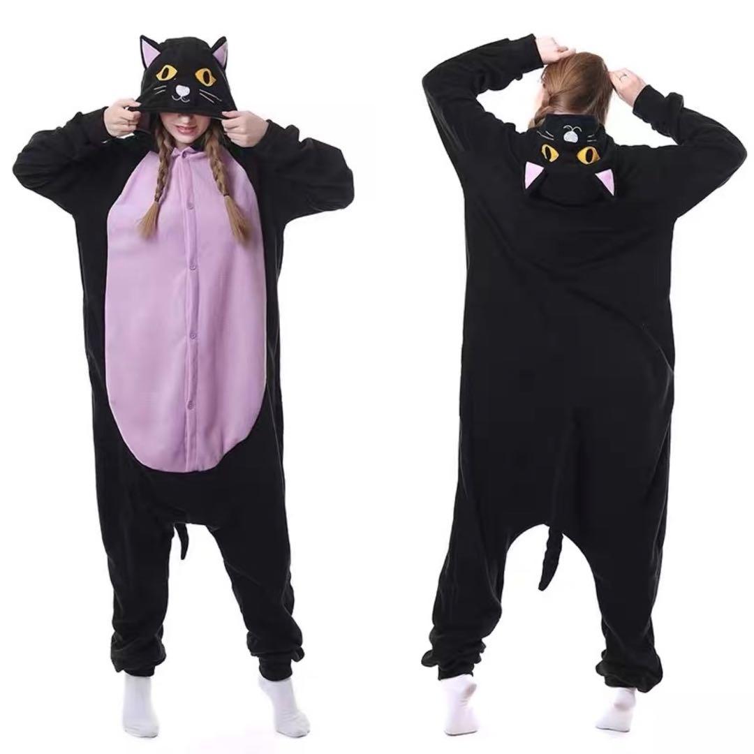 Black Cat Onesie Adult Women S Fashion Clothes Others On Carousell