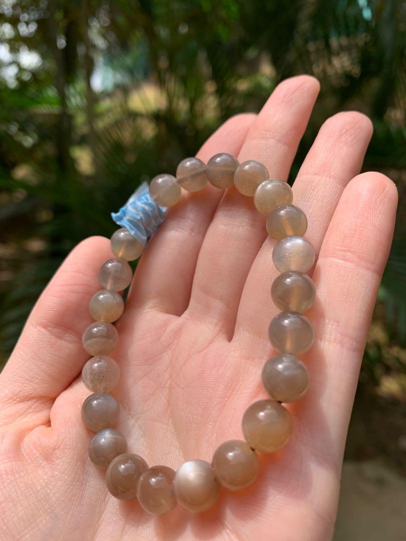 black moonstone bracelet