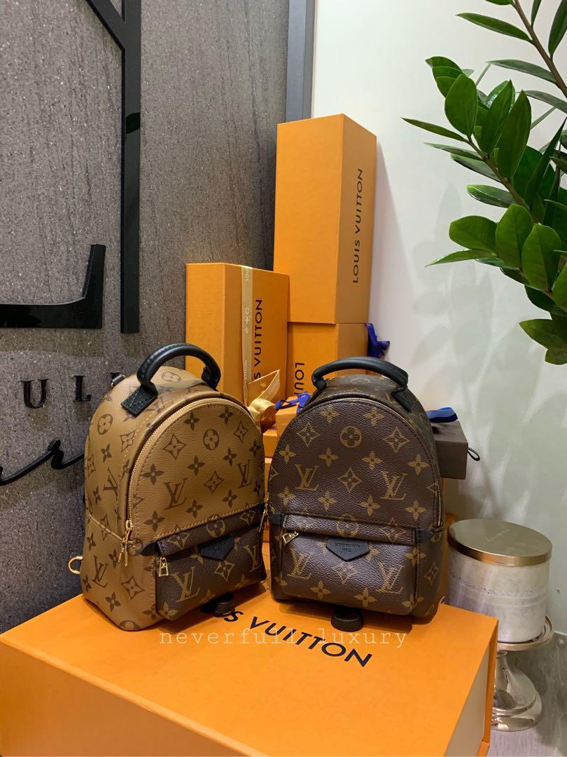 Louis Vuitton Unboxing PALM SPRING MINI Reverse Monogram first impressions  and thoughts 