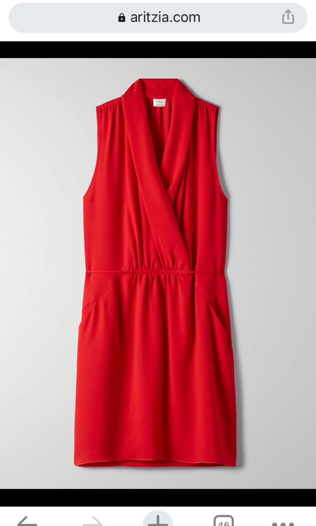 BNWT Wilfred Sabine Dress XS in Goji Berry Women s Fashion Clothes on Carousell