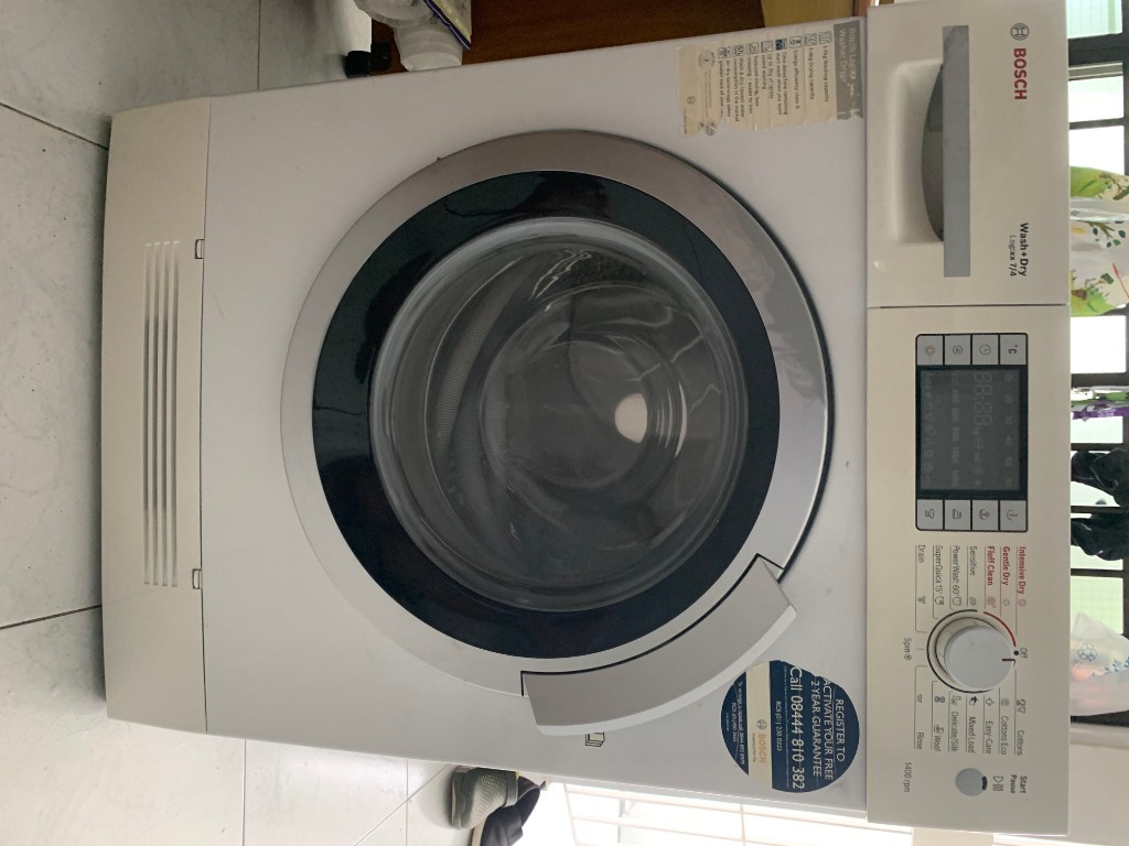 Bosch Logixx 7/4 washer+dryer WVH28420GB, TV & Home Appliances, Washing Machines and Dryers on