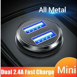 Brand New Unopened Car Charger 4.8A 24W Aluminum Alloy Car Charger