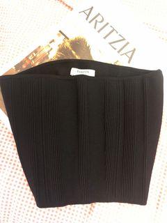 Brand new without tag Babaton black tube top (S)
