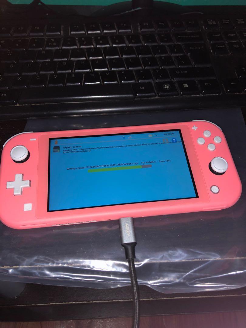 Brandnew jailbreak switch lite 128gb, Video Gaming, Video Game Consoles