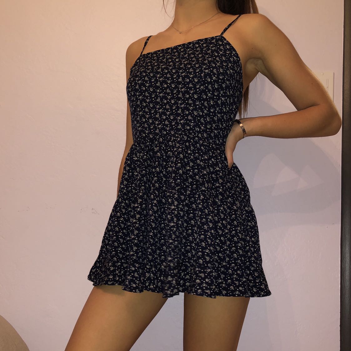 brandy melville brooke tie back dress
