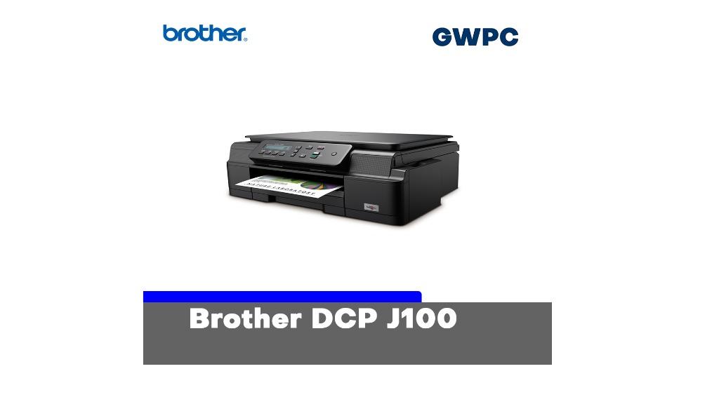 Brother Dcp J100 Inkbenefit Inkjet Printer Electronics Printers Scanners On Carousell