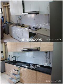 Kitchen Top Replacement Home Services Carousell Singapore