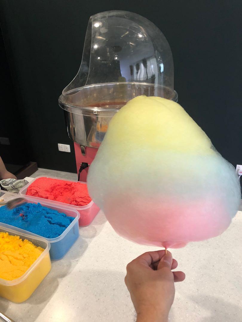 Candy Floss/ cotton Candy Sugar (800g per tub) Halal Ingredients