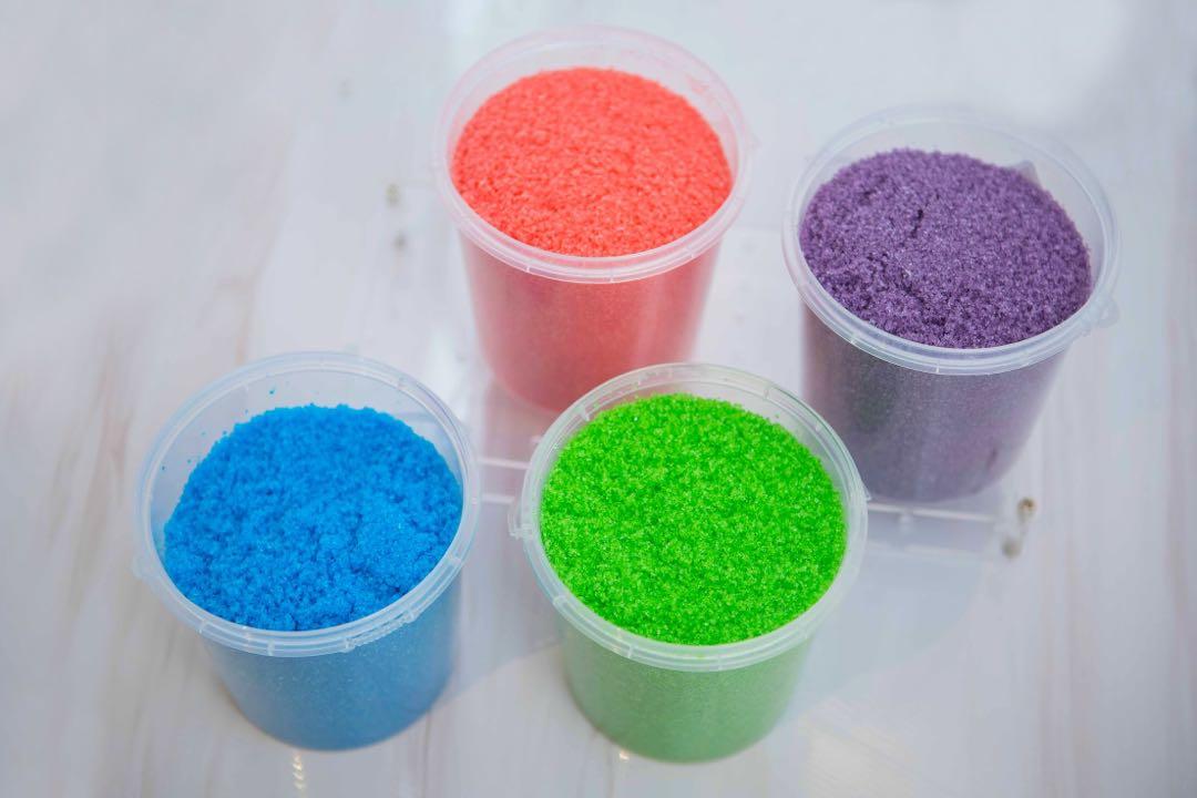 Candy Floss/ cotton Candy Sugar (800g per tub) Halal Ingredients