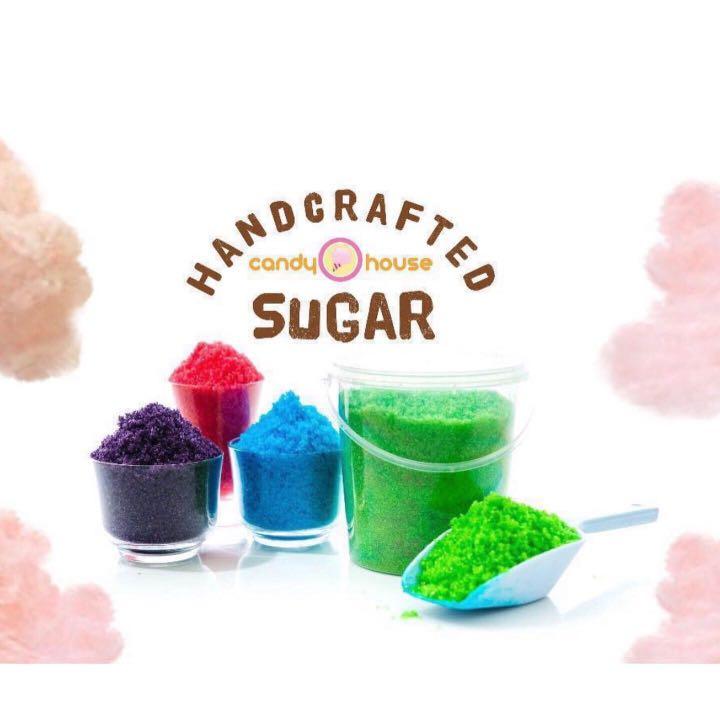Candy Floss/ cotton Candy Sugar (800g per tub) Halal Ingredients