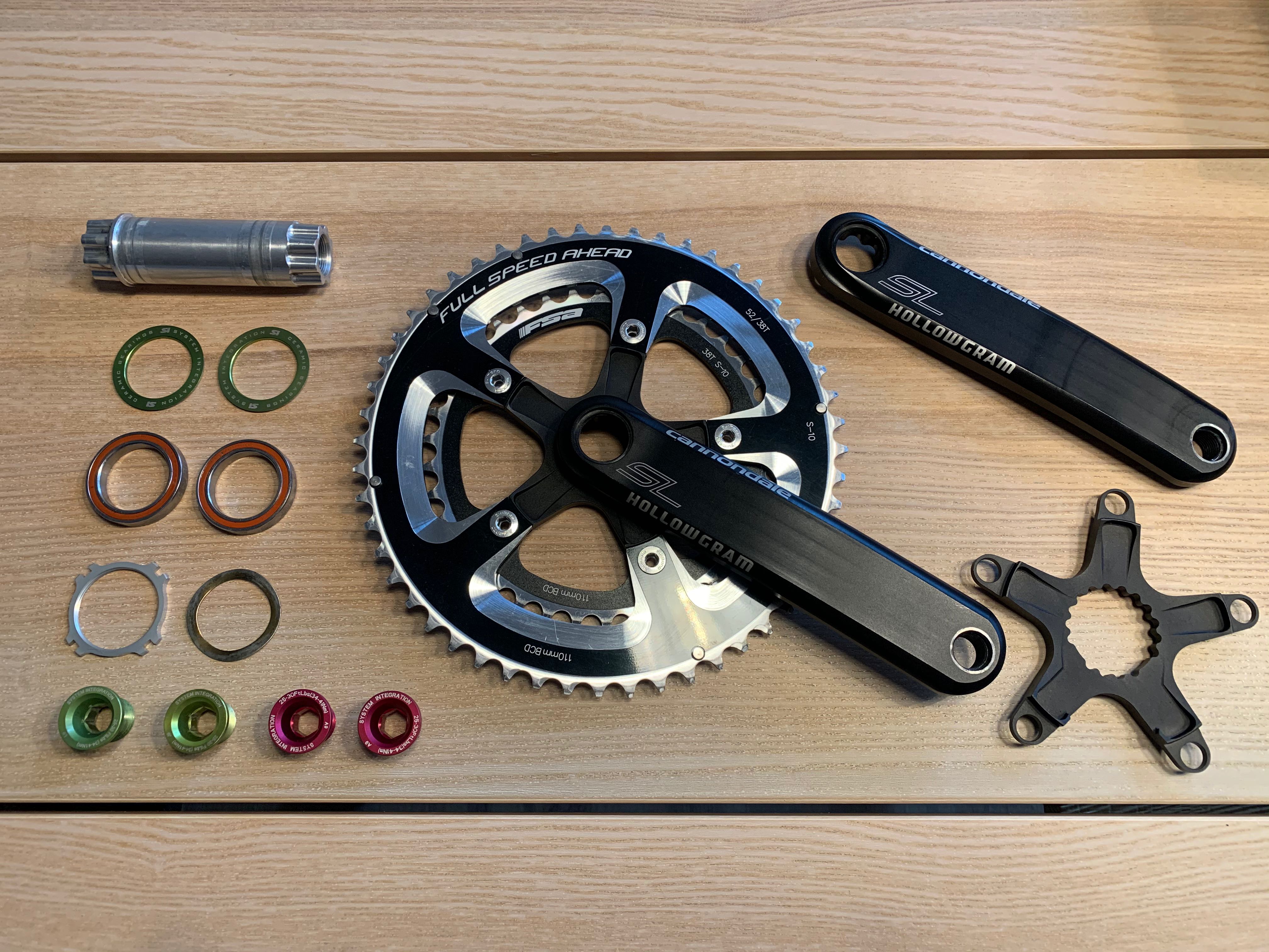Hollowgram top sl crankset