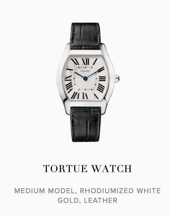Cartier turtle watch sales