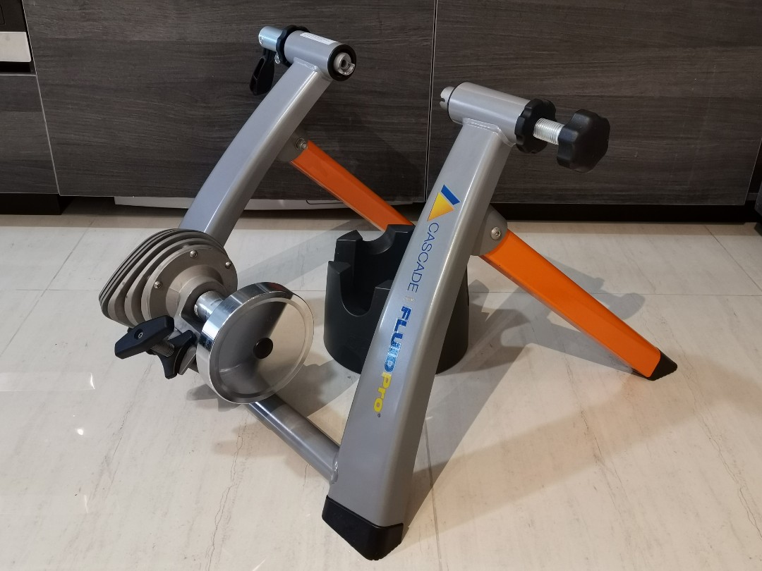 Cascade Fluid Pro bike turbo trainer Sports Equipment Bicycles Parts Parts Accessories on Carousell