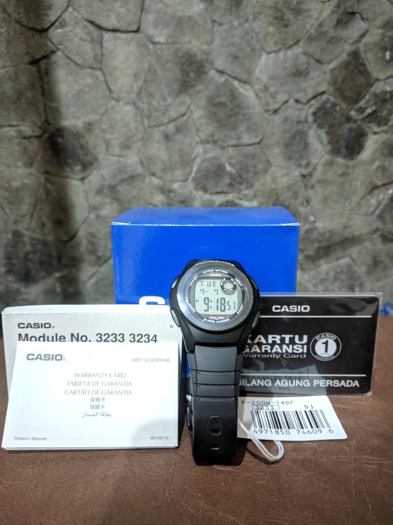 Casio Digital Watch F200 Fesyen Pria Jam Tangan di Carousell