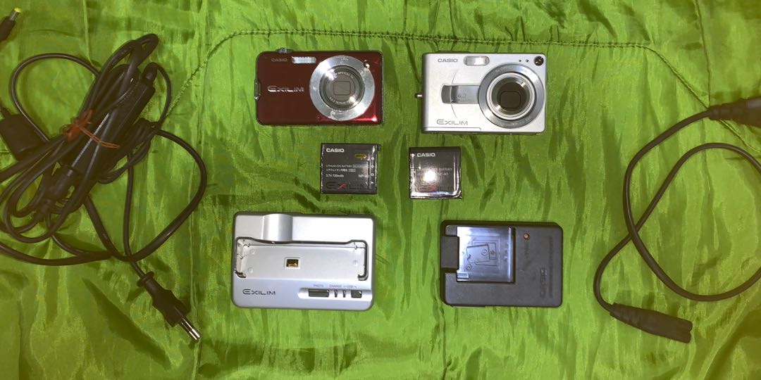 Casio exilim 10.1 2025 megapixel camera charger