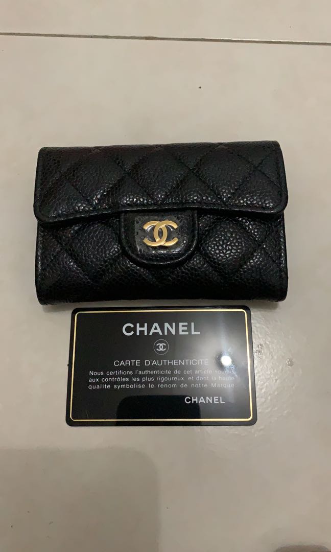 Chanel classic clearance flap card holder