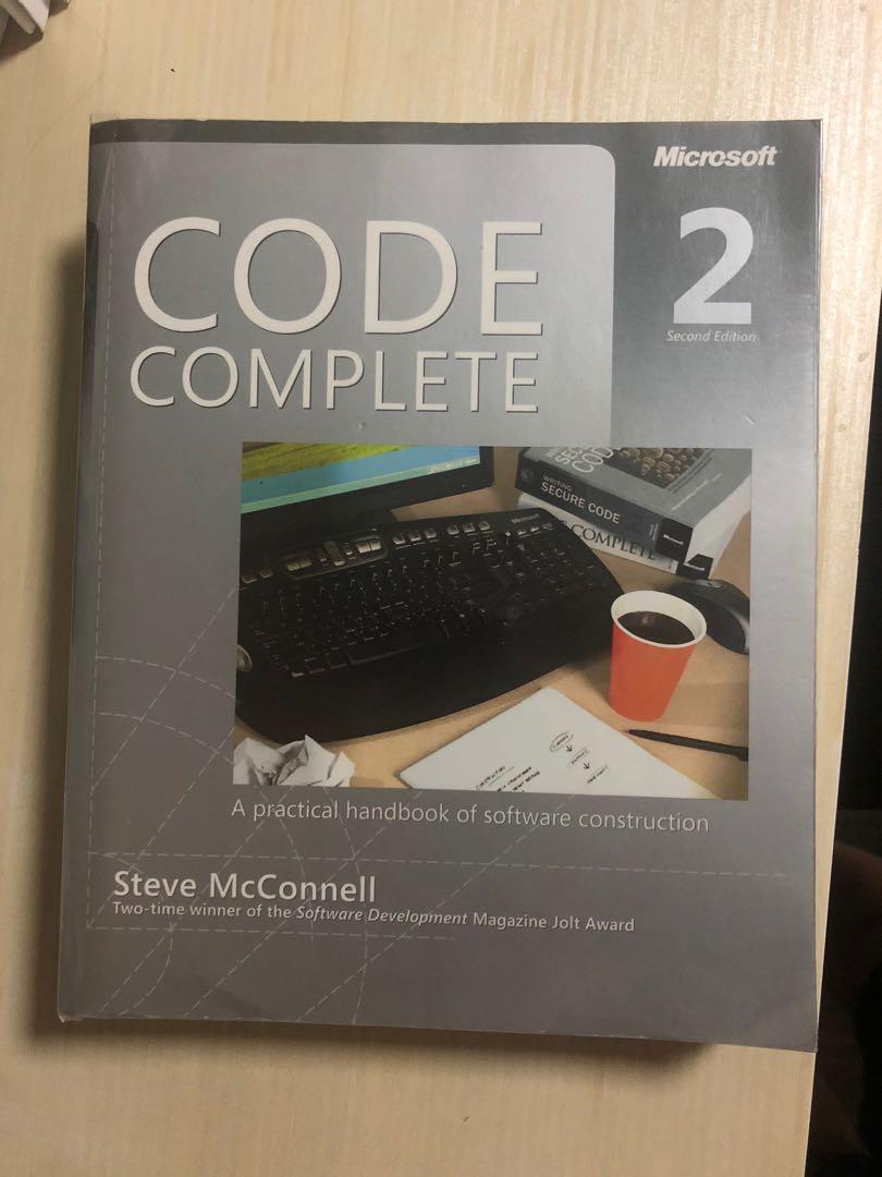 Code Complete 2nd Edition Books Stationery Non Fiction On Carousell