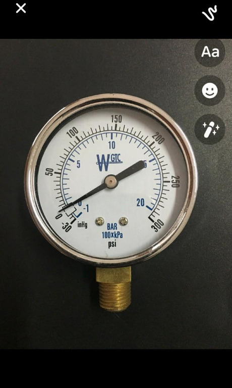 compound pressure gauge