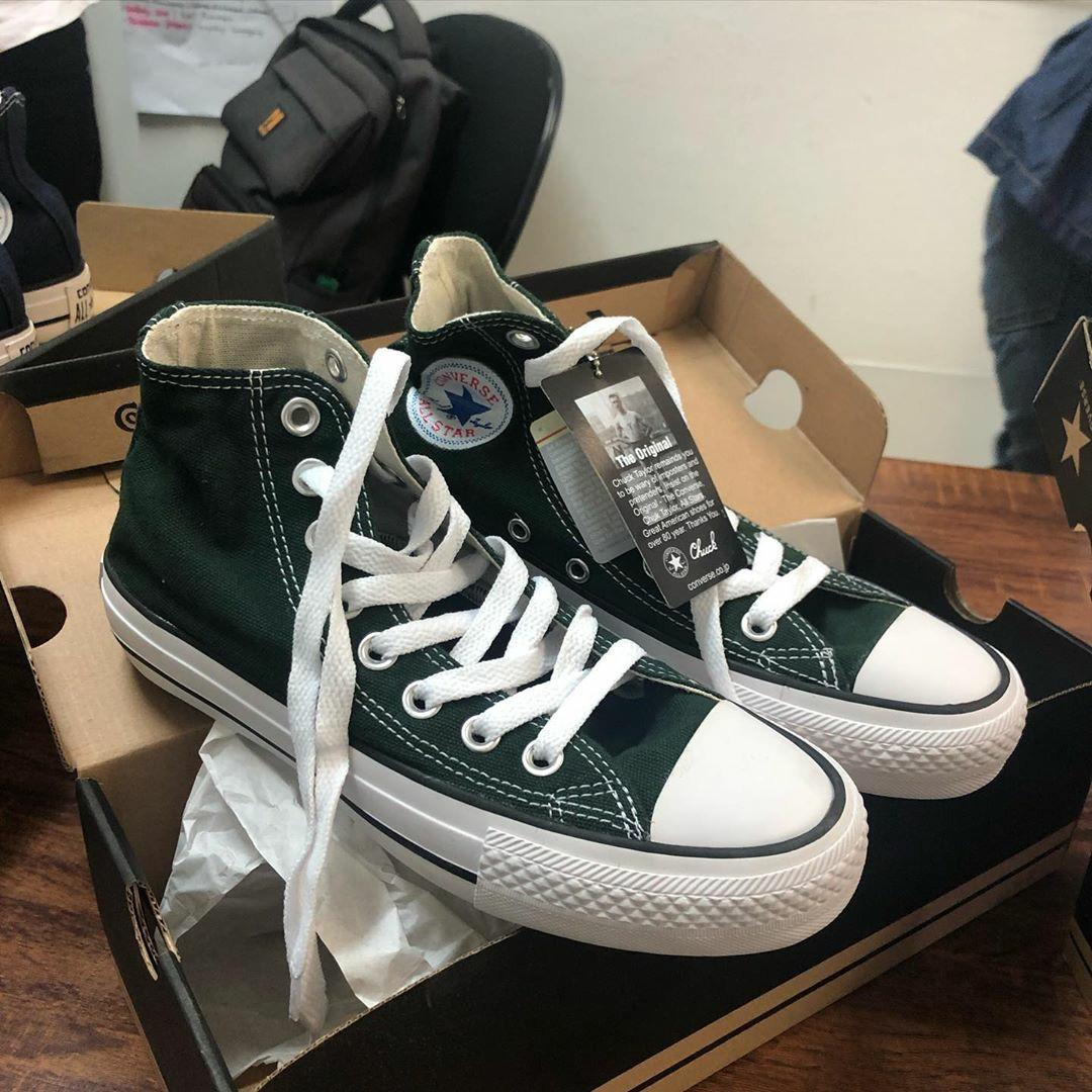 Converse high army sale