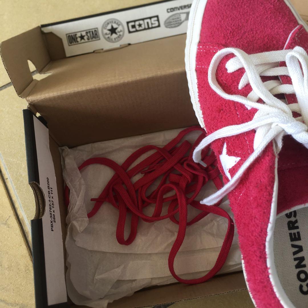 Converse One Star OX Pop Pink Women s Fashion Footwear