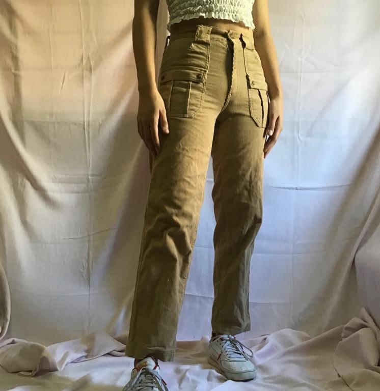 corduroy cargo pants womens