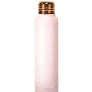 Cotton On Metal Drink Bottle Tumbler Floral Paisley Pink Rose Gold