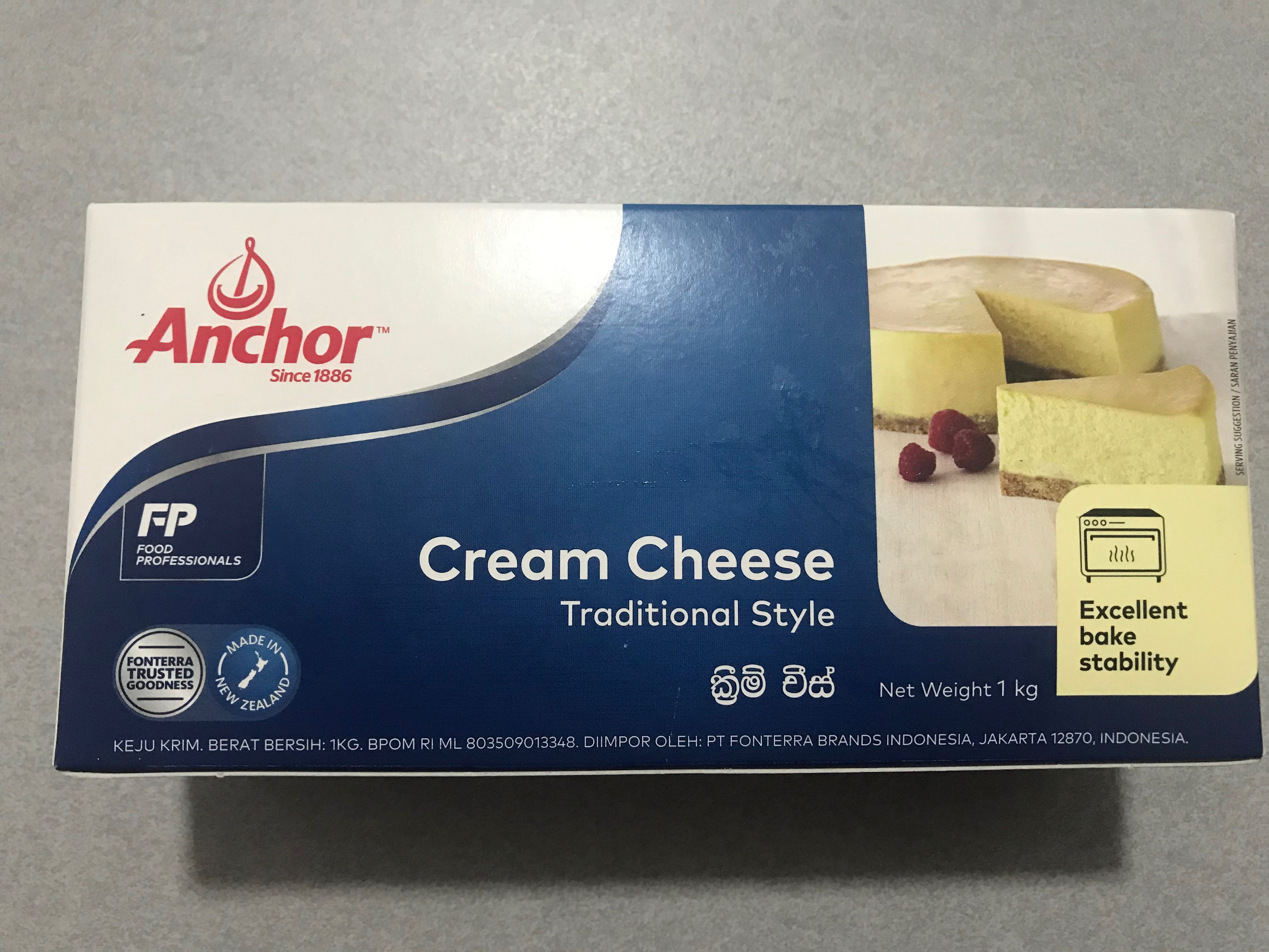 Anchor Cream Cheese halal , Food & Drinks, Packaged & Instant Food on