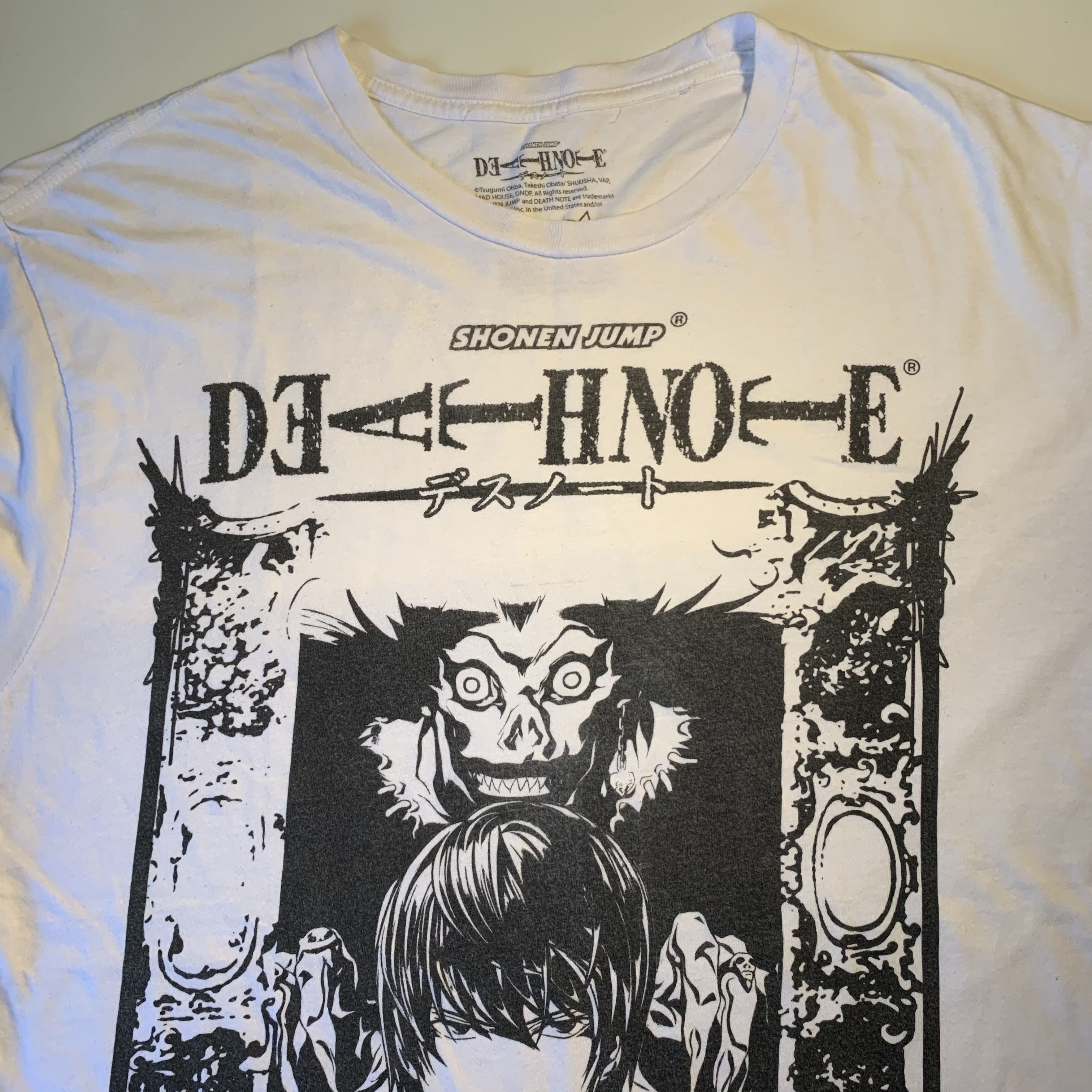 Death Note Anime Tee Men S Fashion Clothes Tops On Carousell