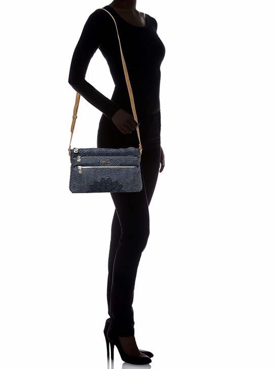 Desigual Aquiles Durban Across Body Bag Navy Women s Fashion Bags Wallets Cross body Bags on Carousell