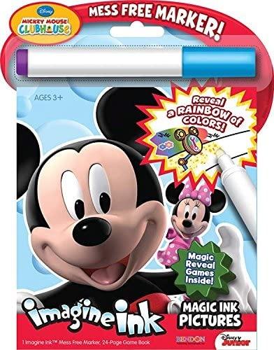 Disney Coloring Book Imagine Ink - No Mess Magic Ink Activity ...