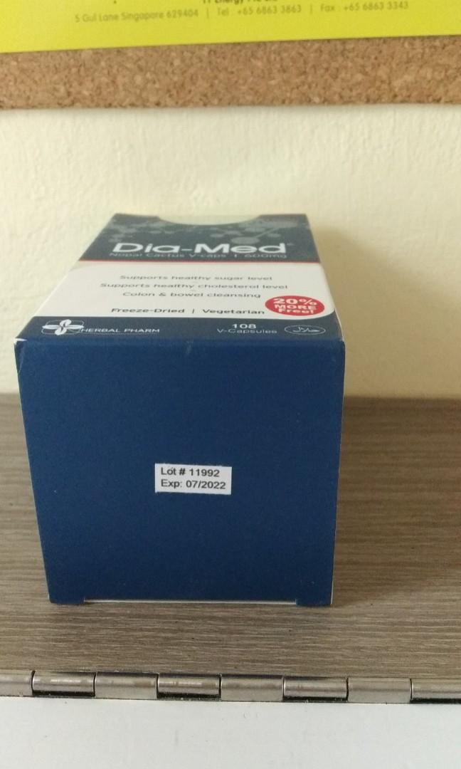 dia med supplement herbal pharm