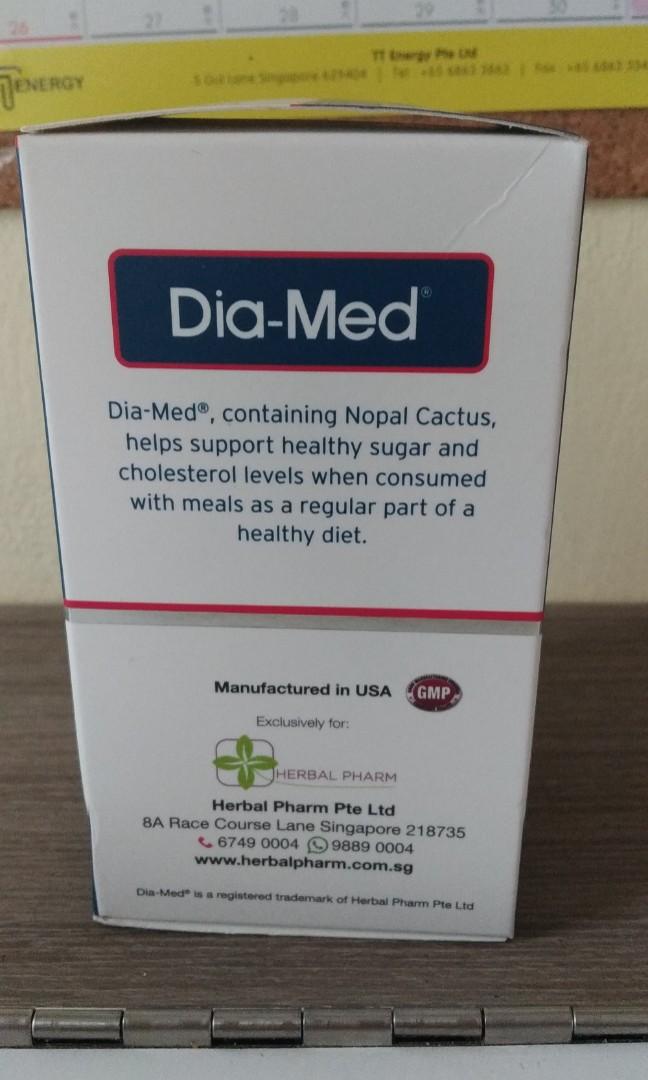 dia med supplement herbal pharm