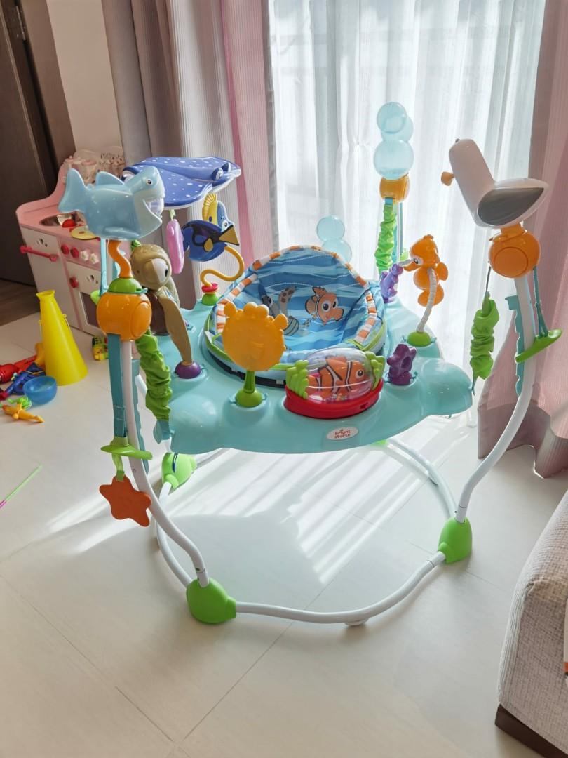 學行車 Disney Baby Bright Starts finding Nemo activity centre bouncer, 兒童