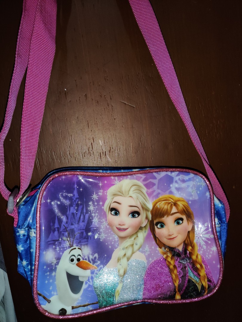 Disney Frozen Sling bag Babies Kids Going Out Diaper Bags Wetbags on Carousell