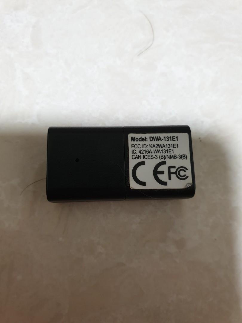 D Link Dwa 131e1 Wireless Wifi Adapter Electronics Others On Carousell