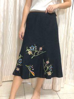 Embroidered Skirt