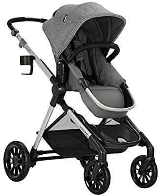 stroller with big storage basket