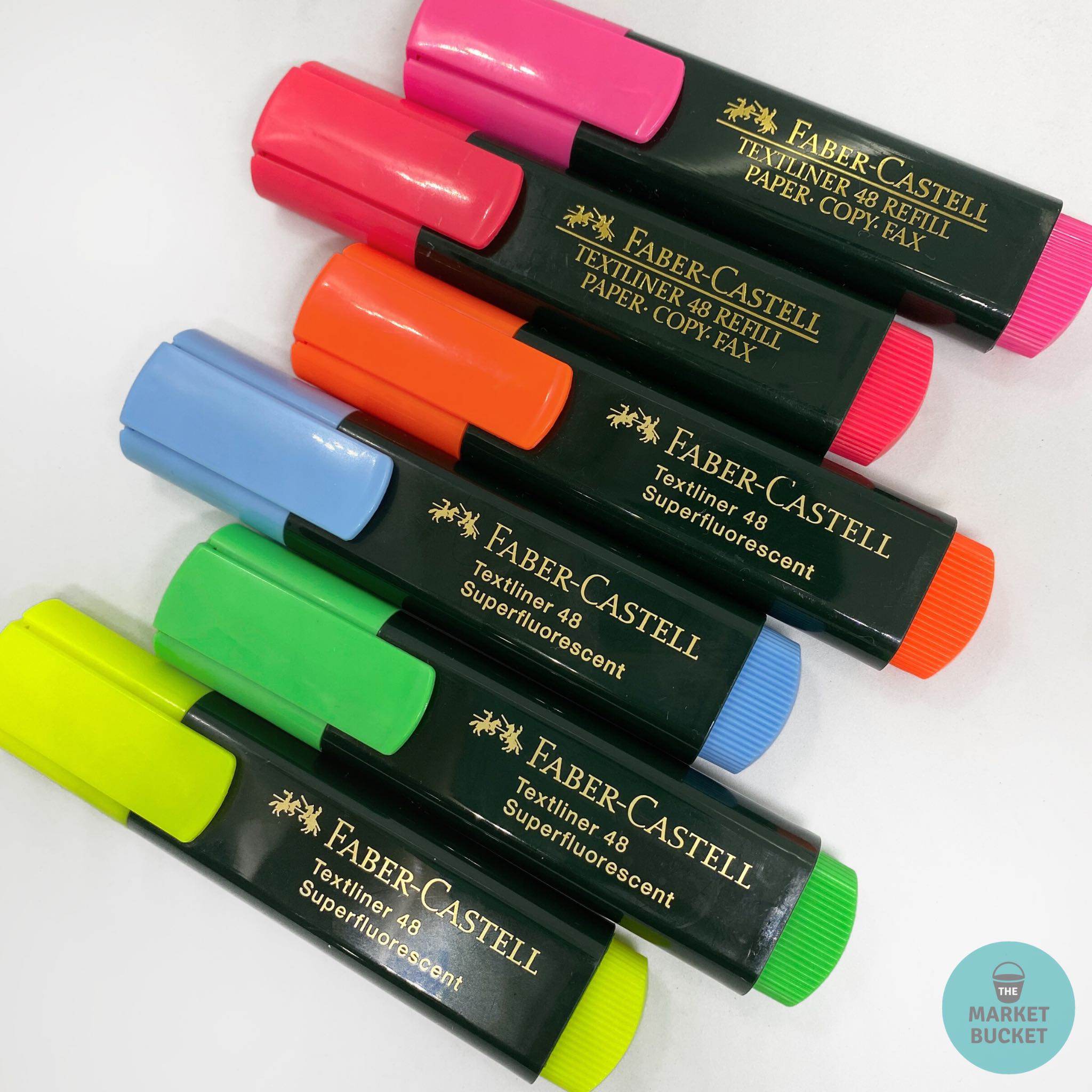 Faber Castell Textliner 48 Highlighter Design Craft Craft Supplies Tools On Carousell