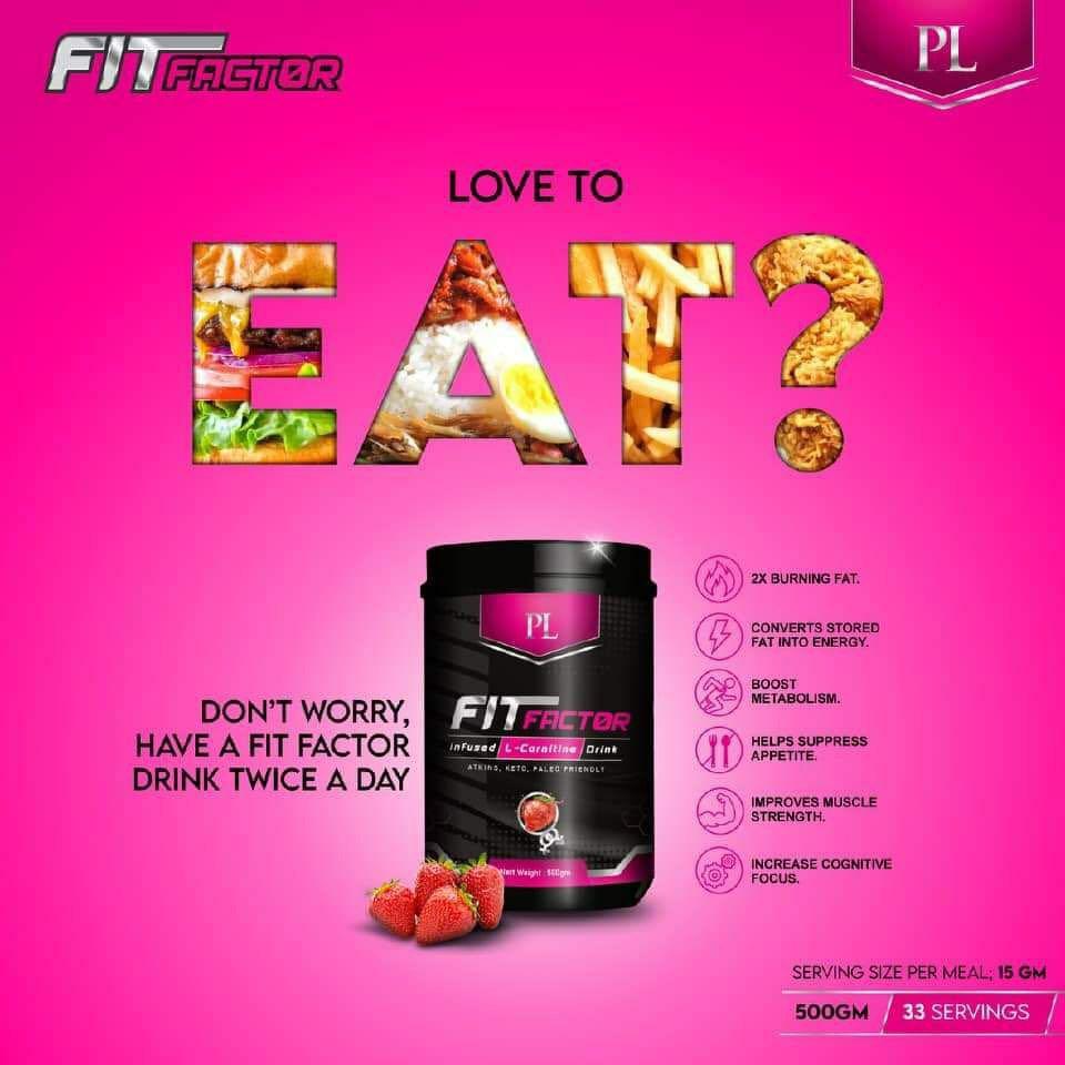 Pink Lady Fit Factor Health Beauty Bath Body On Carousell