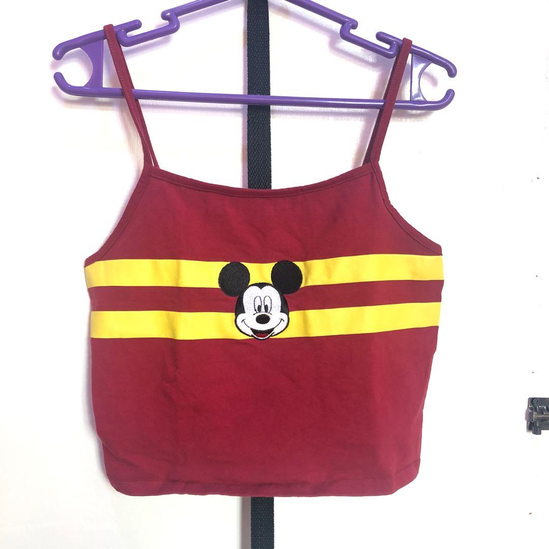 Mickey mouse tank top forever 21 hotsell