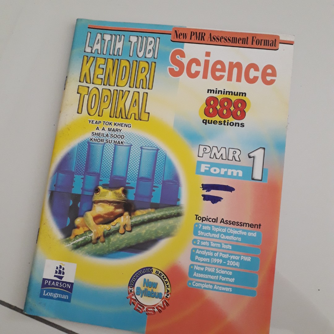 Form 1 Science Workbook, Hobbies & Toys, Books & Magazines, Textbooks