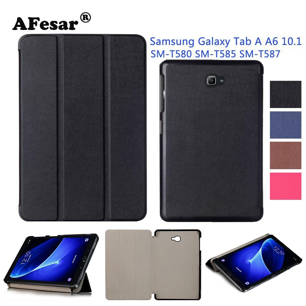 Free Delivery Samsung Galaxy Tab A A6 10 1 T580 T585 T587 Slim Smart Case Cover Auto Sleep Electronics Others On Carousell