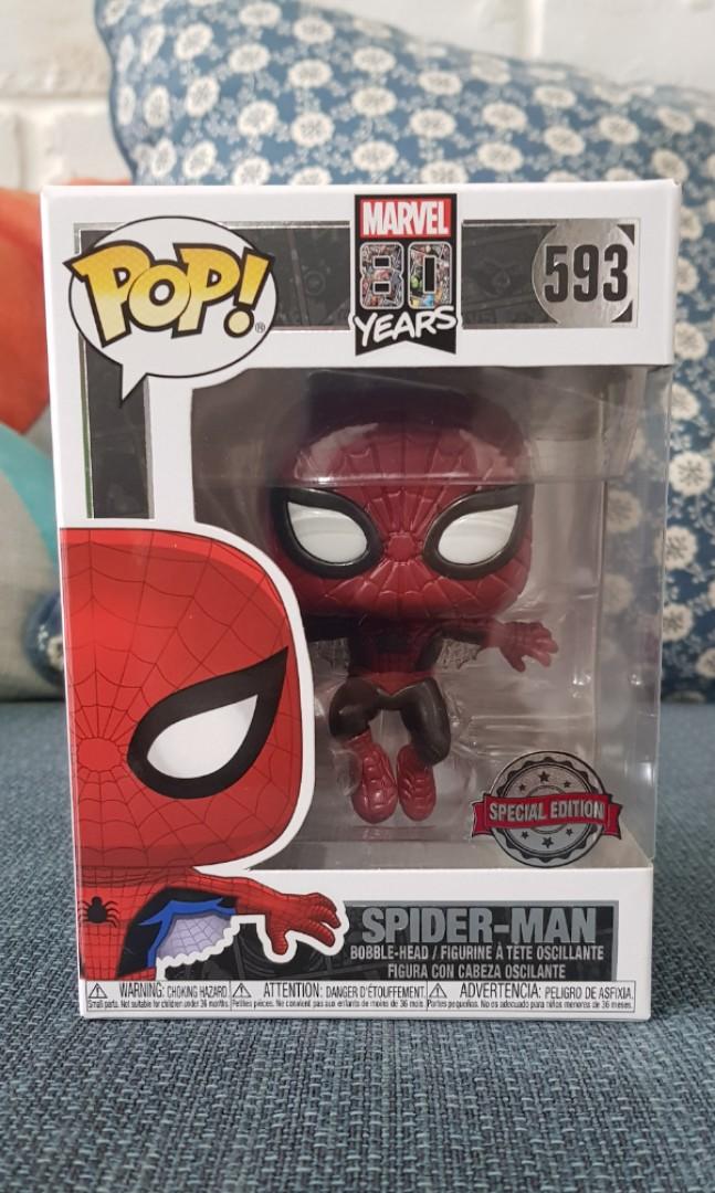 funko pop spider man 80th anniversary