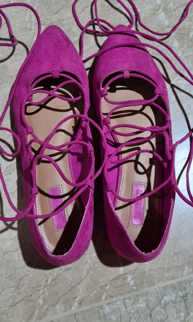fuschia pink shoes