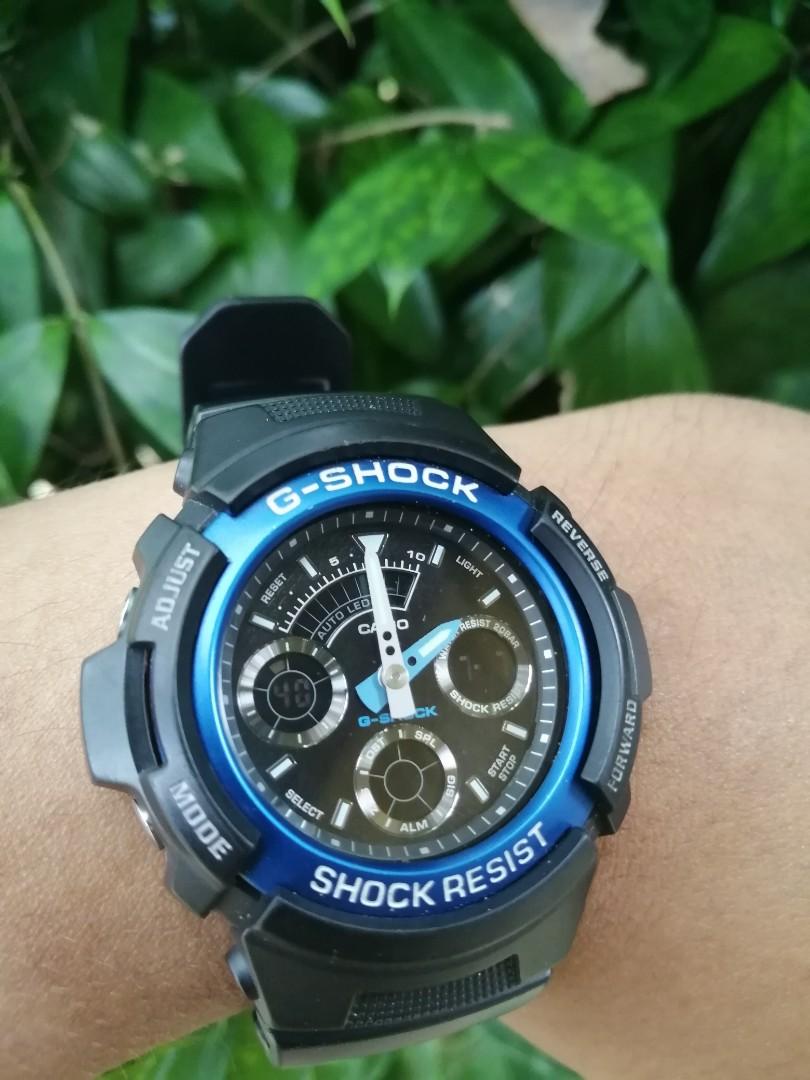 tali jam g shock aw 591