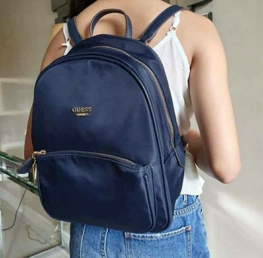 Guess nylon backpack sales