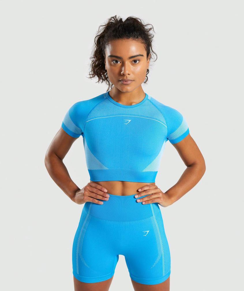 Gymshark Ultra Seamless Crop Top, Women 