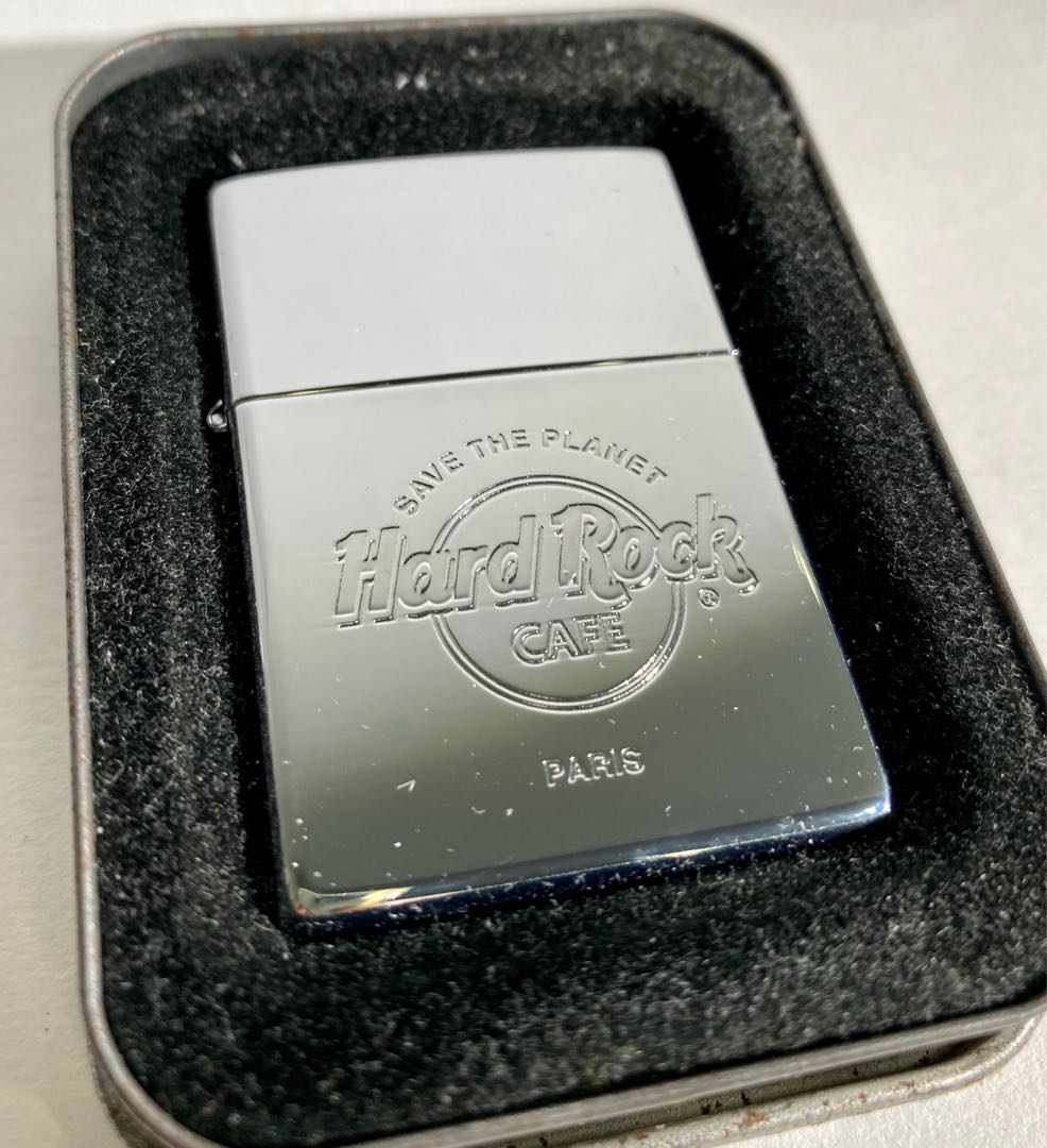 Hard Rock Zippo Paris Original Antiques Vintage Collectibles On Carousell