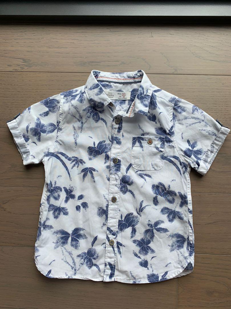 hawaiian shirt zara